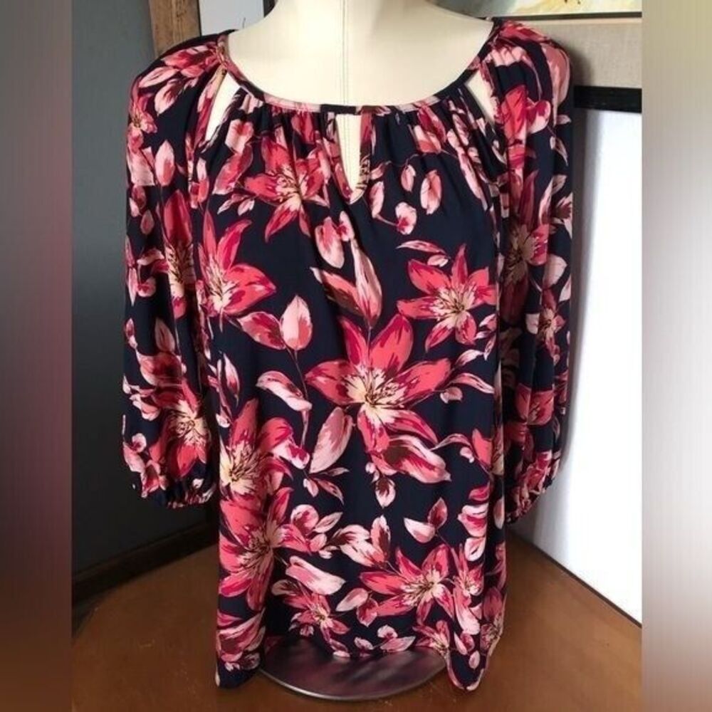 Roz & Ali Floral‎ Blouse